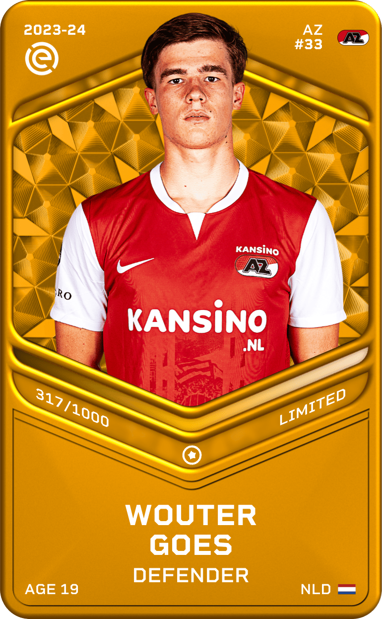 Wouter Goes 2023-24 • Limited 317/1000