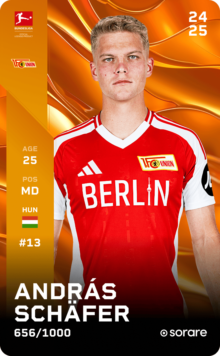 András Schäfer 2024-25 • Limited 656/1000