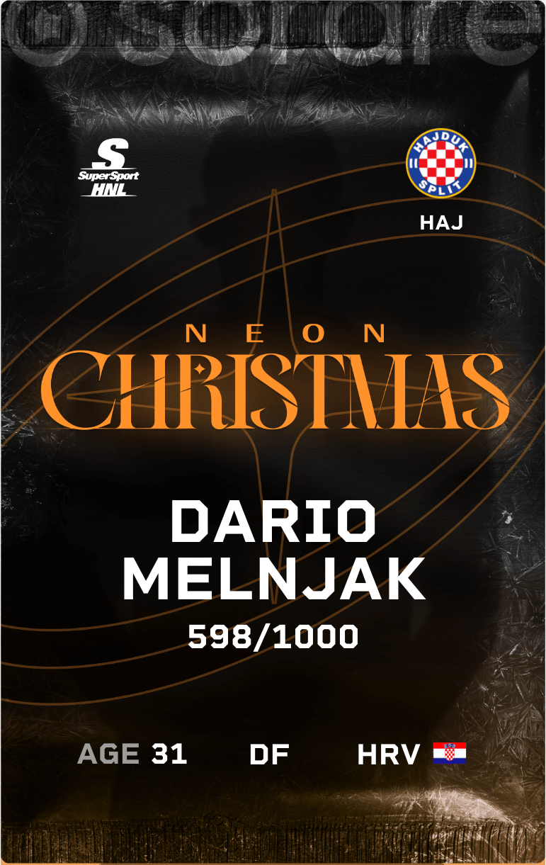 Dario Melnjak 2024-25 • Limited 598/1000