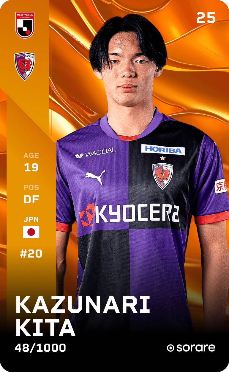 Kazunari Kita 2025-26 • Limited 48/1000