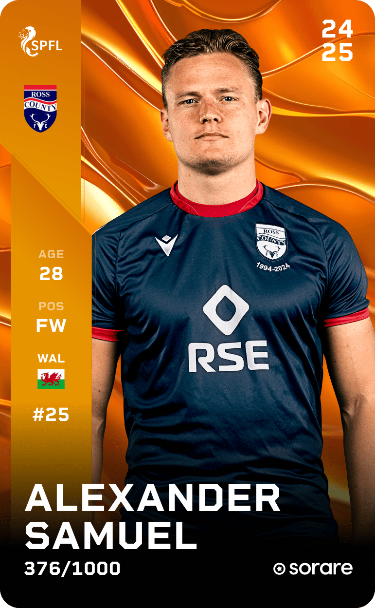 Alexander Samuel 2024-25 • Limited 376/1000