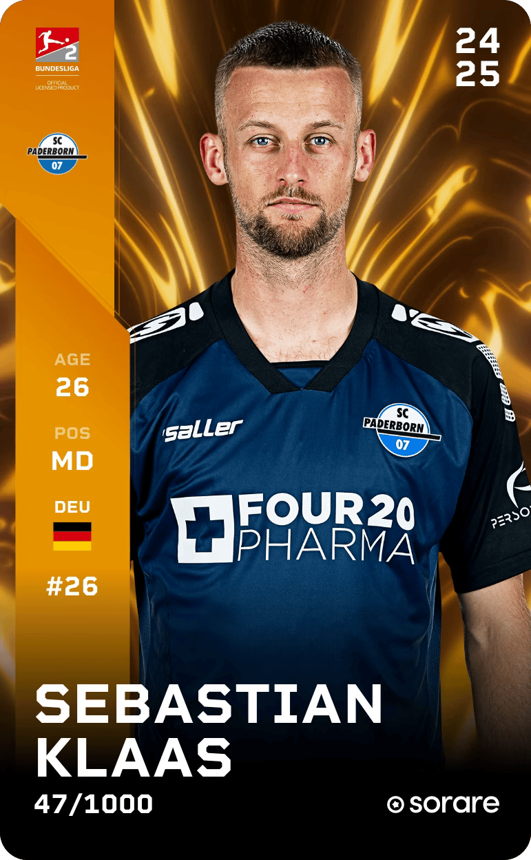 Sebastian Klaas 2024-25 • Limited 47/1000