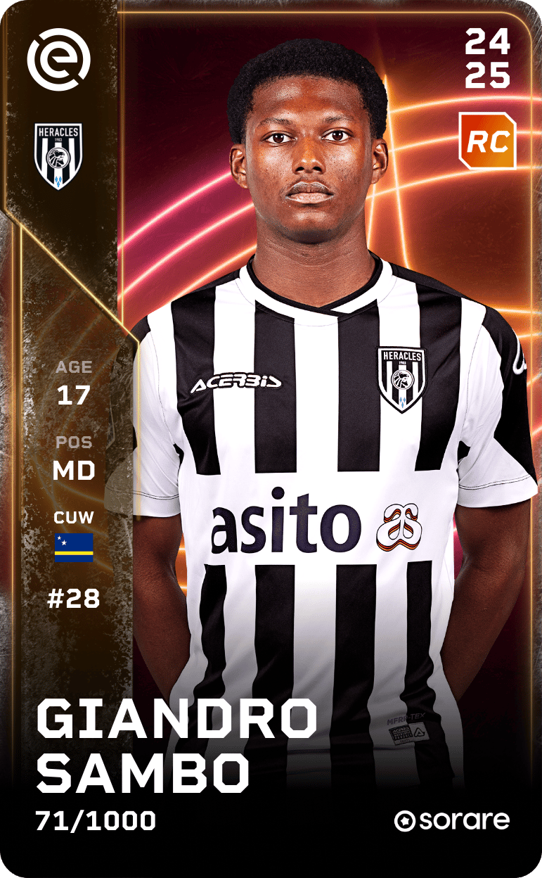 Giandro Sambo 2024-25 • Limited 71/1000