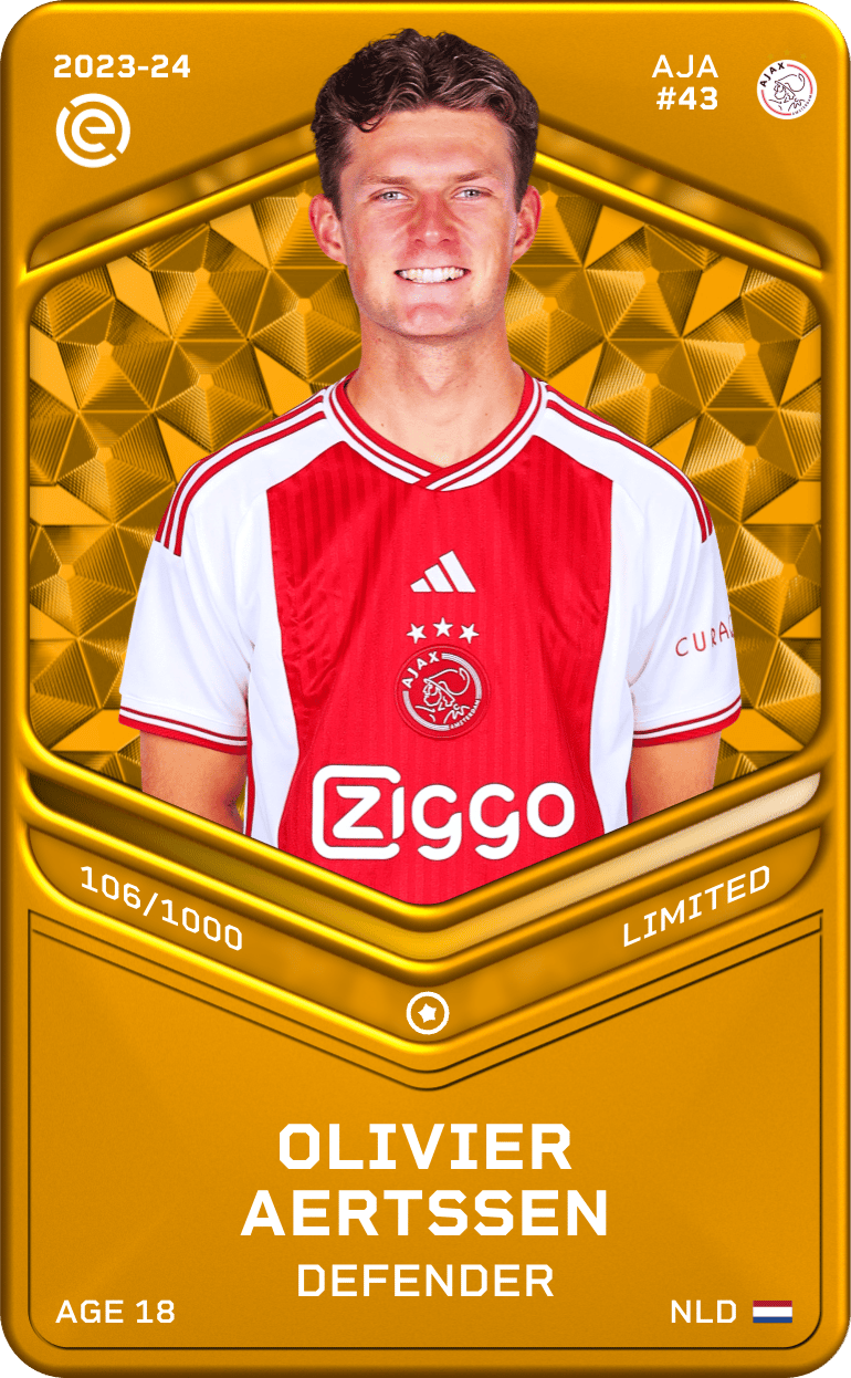 Olivier Aertssen 2023-24 • Limited 106/1000