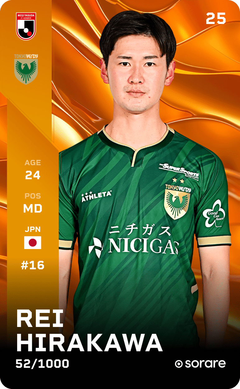 Rei Hirakawa 2025-26 • Limited 52/1000
