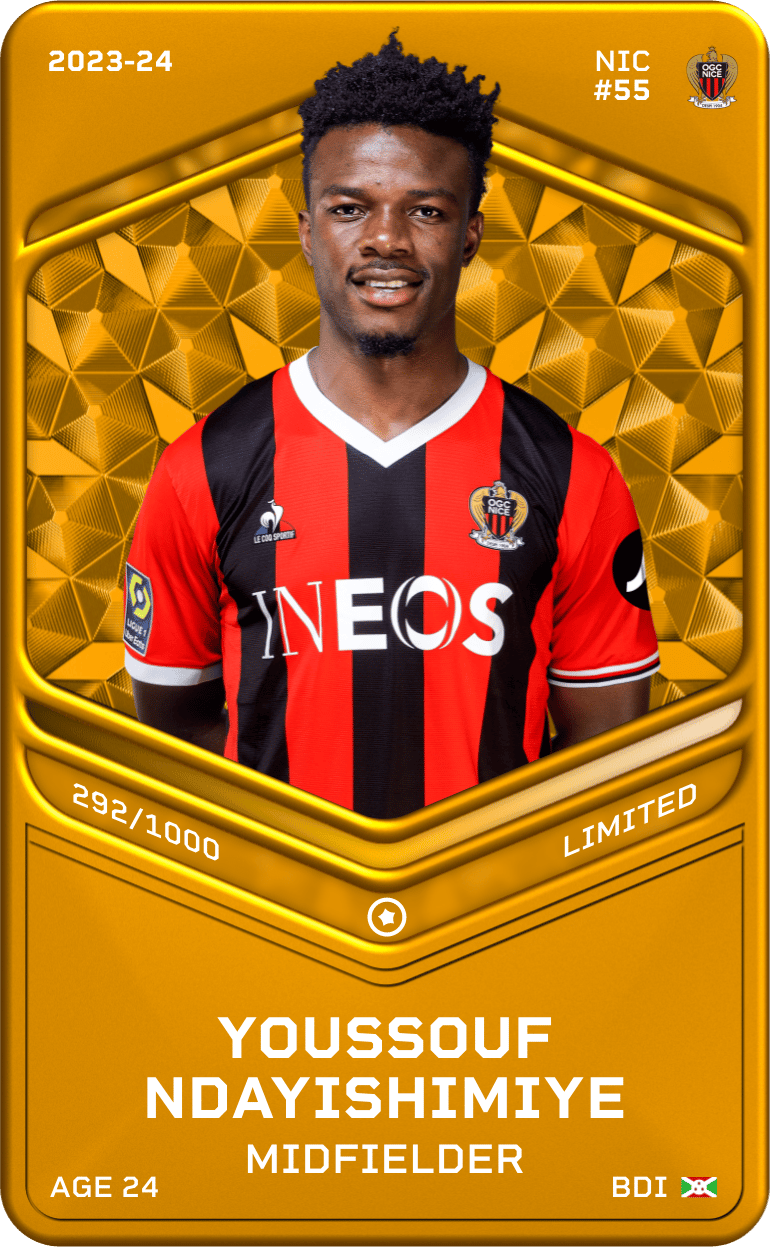 Youssouf Ndayishimiye 2023-24 • Limited 292/1000