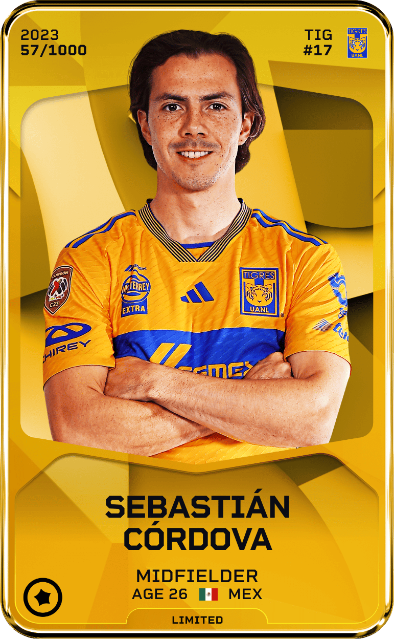 Sebastián Córdova 2023-24 • Limited 57/1000