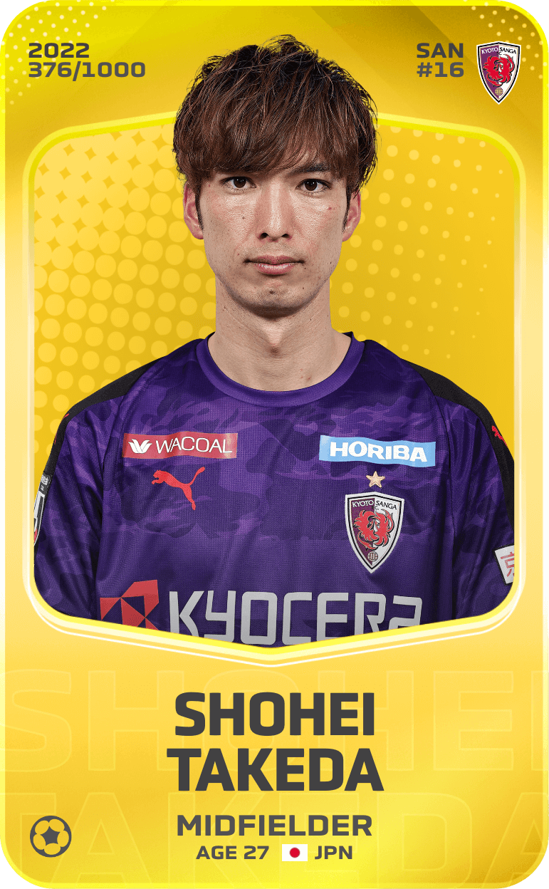 Shohei Takeda 2022-23 • Limited 376/1000
