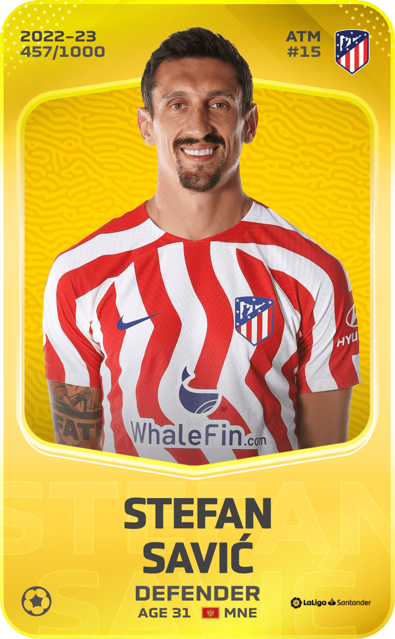Stefan Savić 2022-23 • Limited 457/1000