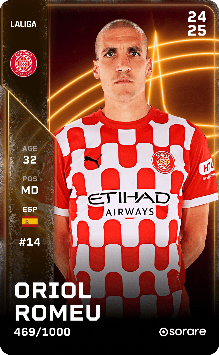 Oriol Romeu 2024-25 • Limited 469/1000