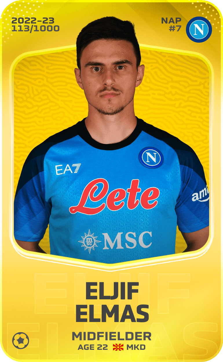 Eljif Elmas 2022-23 • Limited 113/1000