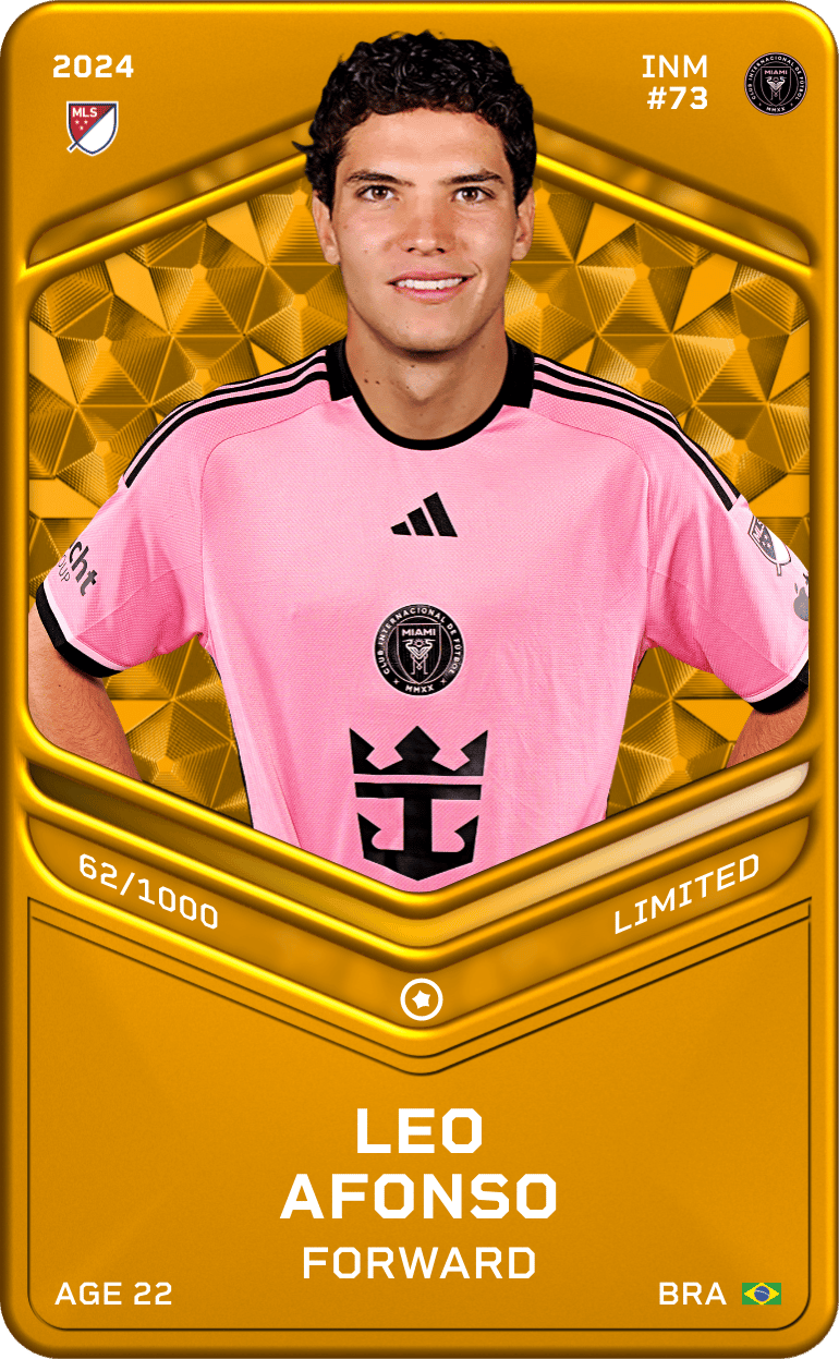 Leo Afonso 2024-25 • Limited 62/1000