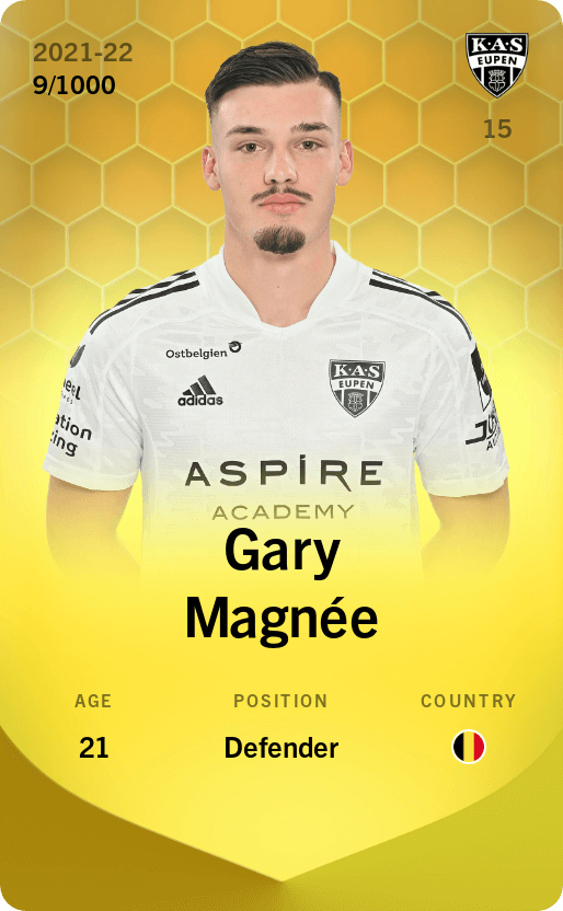 Gary Magnée 2021-22 • Limited 9/1000