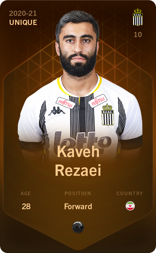 Sorare - Sorare Official - Kaveh Rezaei 2020-21 • Unique - NFT # 53783902511895508311751654352271386188388350615996250363337956284229375319082