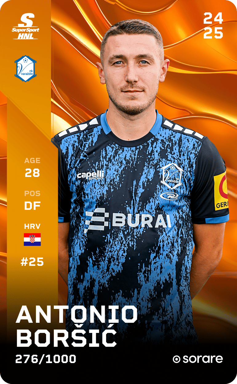 Antonio Boršić 2024-25 • Limited 276/1000
