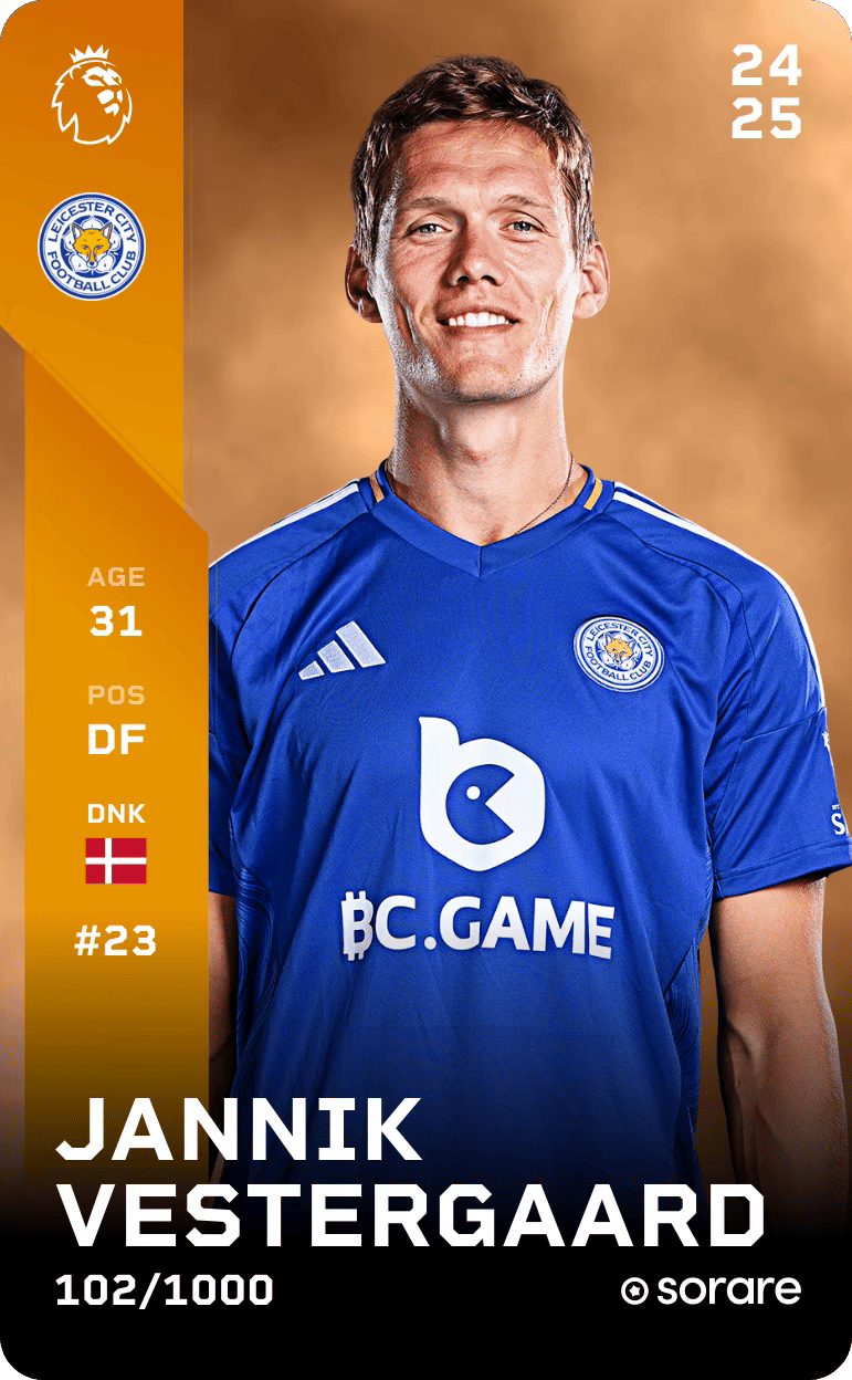 Jannik Vestergaard 2024-25 • Limited 102/1000