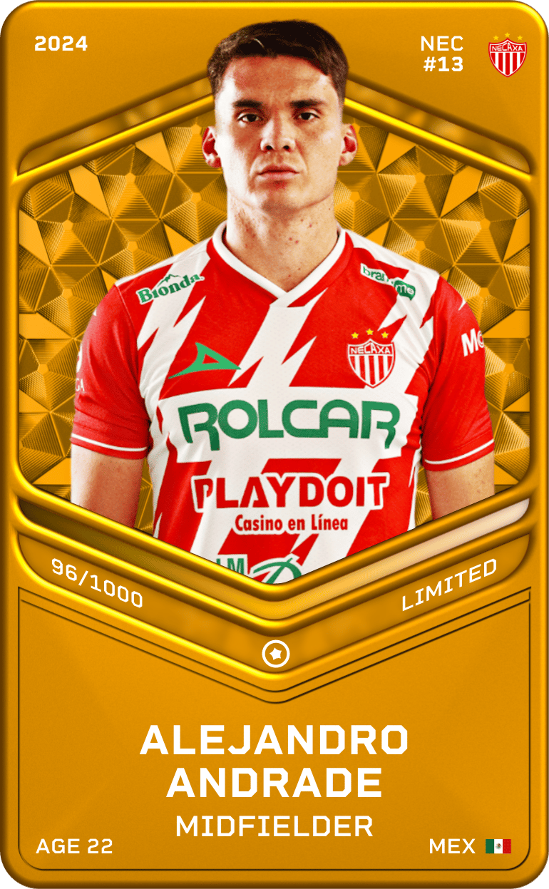 Alejandro Andrade 2024-25 • Limited 96/1000