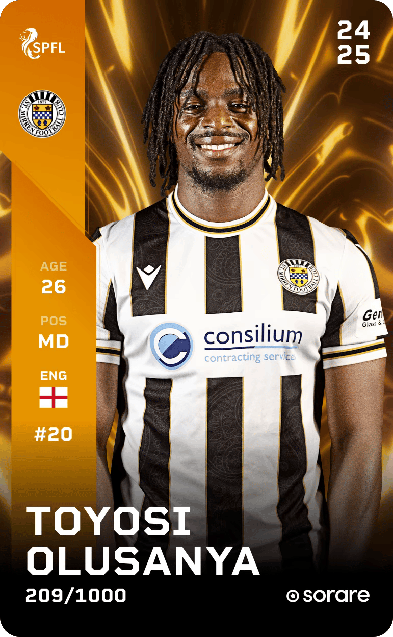 Toyosi Olusanya 2024-25 • Limited 209/1000