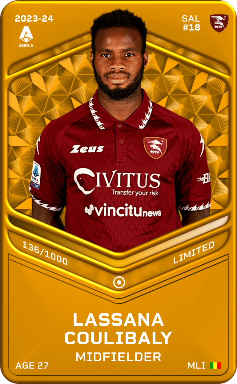 Lassana Coulibaly 2023-24 • Limited 136/1000