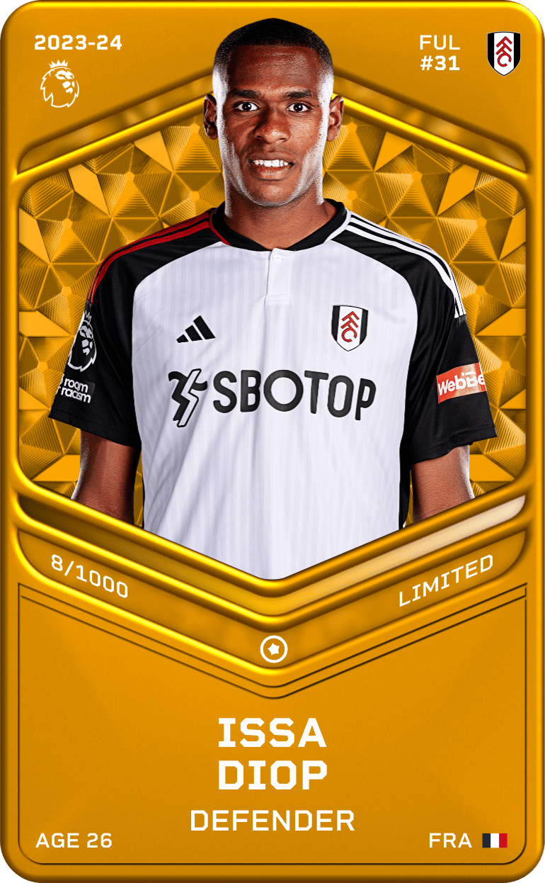 Issa Diop 2023-24 • Limited 8/1000