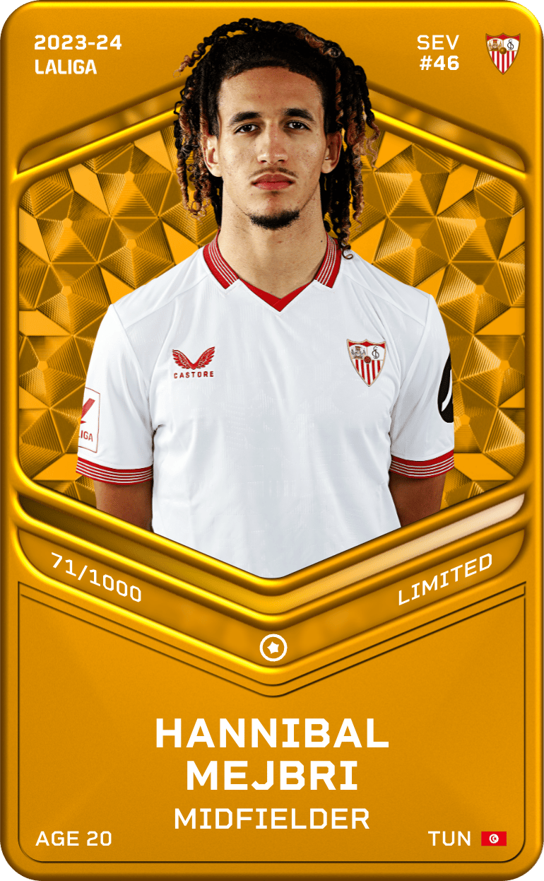 Hannibal Mejbri 2023-24 • Limited 71/1000