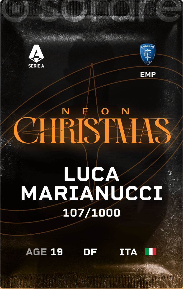 Luca Marianucci 2024-25 • Limited 107/1000