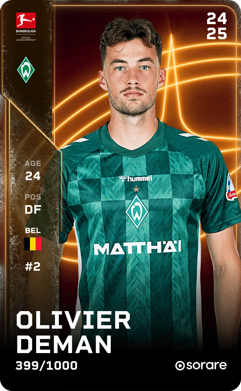 Olivier Deman 2024-25 • Limited 399/1000