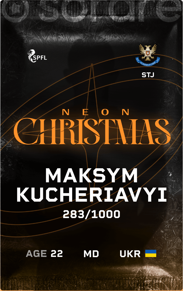Maksym Kucheriavyi 2024-25 • Limited 283/1000