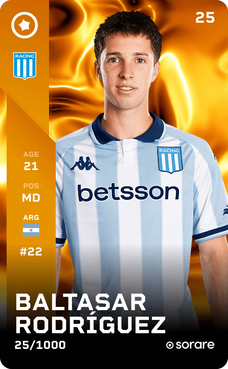 Baltasar Rodríguez 2025-26 • Limited 25/1000