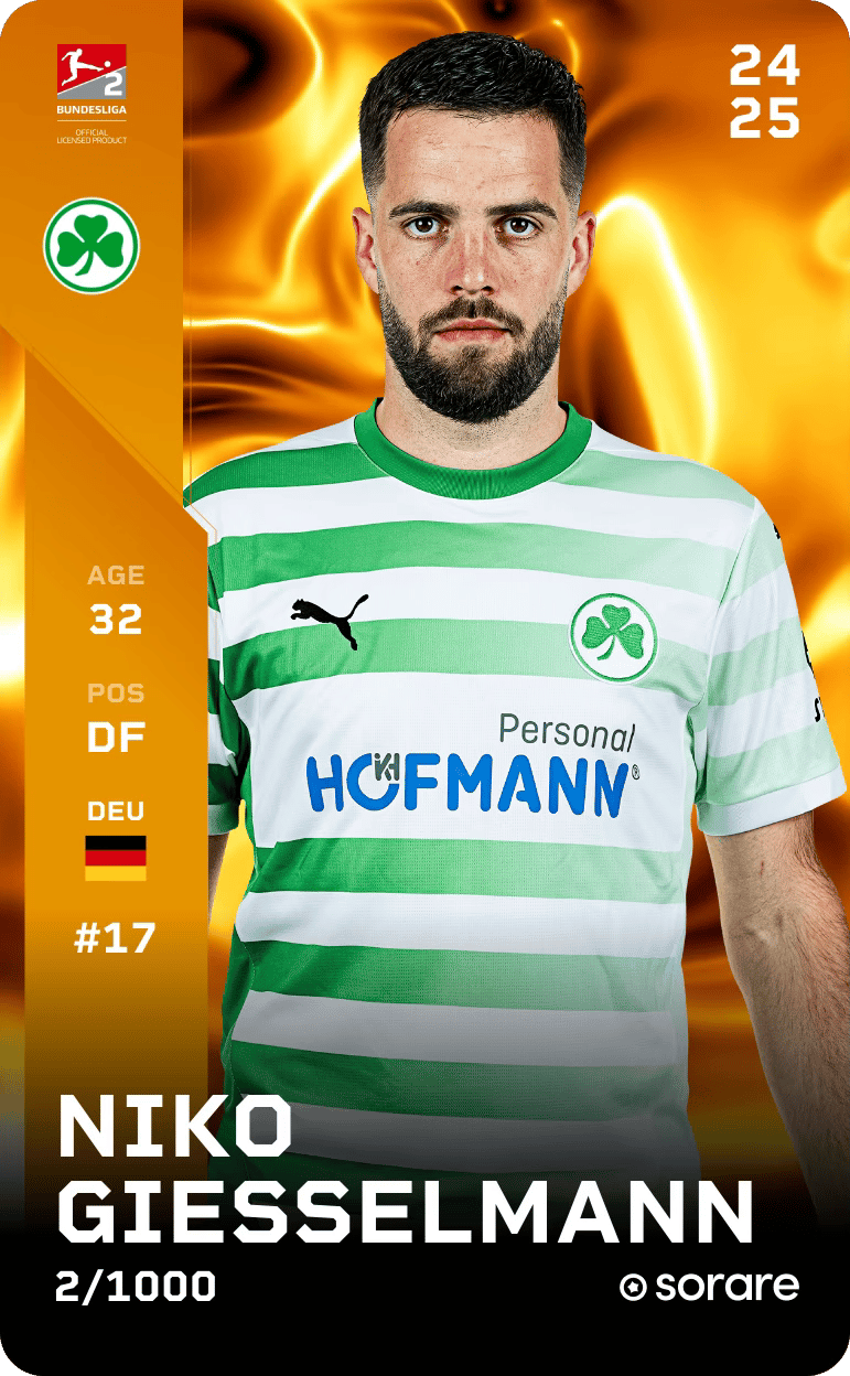 Niko Gießelmann 2024-25 • Limited 2/1000