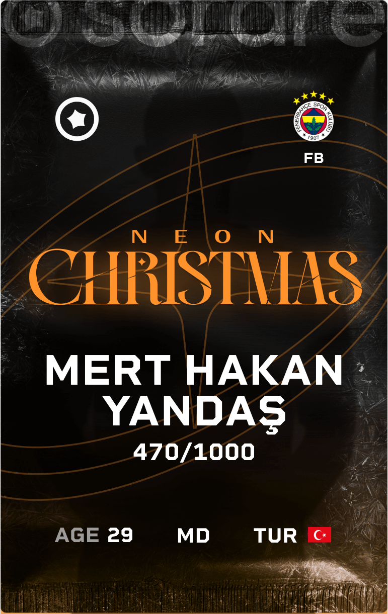 Mert Hakan Yandaş 2024-25 • Limited 470/1000