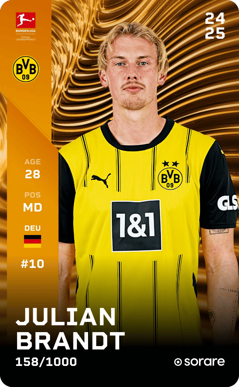 Julian Brandt 2024-25 • Limited 158/1000