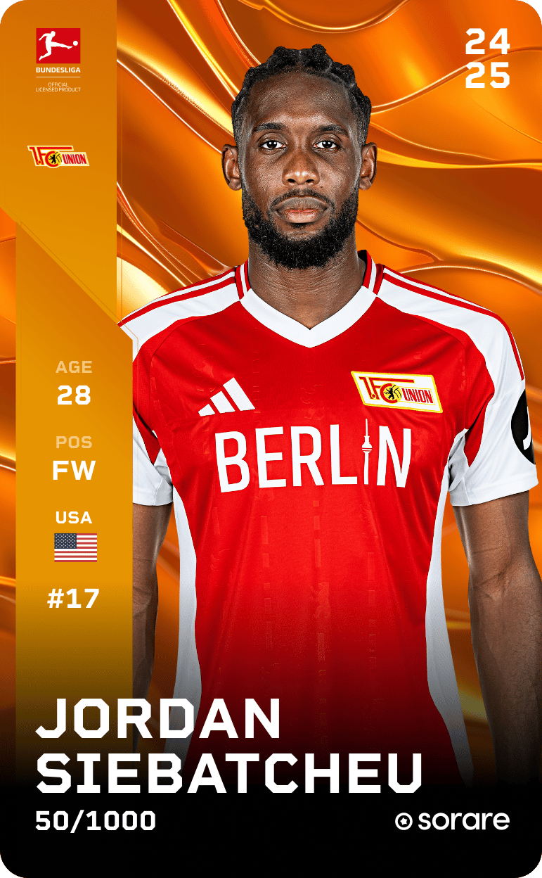 Jordan Siebatcheu 2024-25 • Limited 50/1000