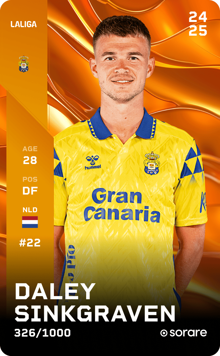 Daley Sinkgraven 2024-25 • Limited 326/1000
