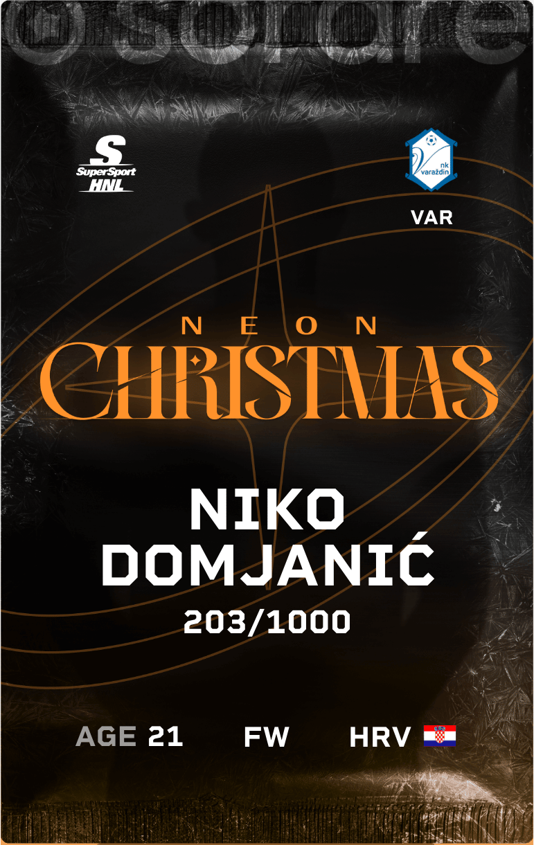 Niko Domjanić 2024-25 • Limited 203/1000