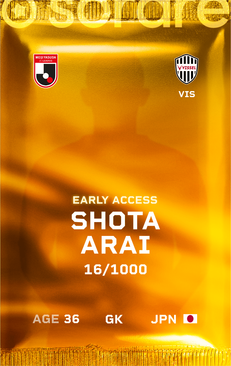 Shota Arai 2025-26 • Limited 16/1000