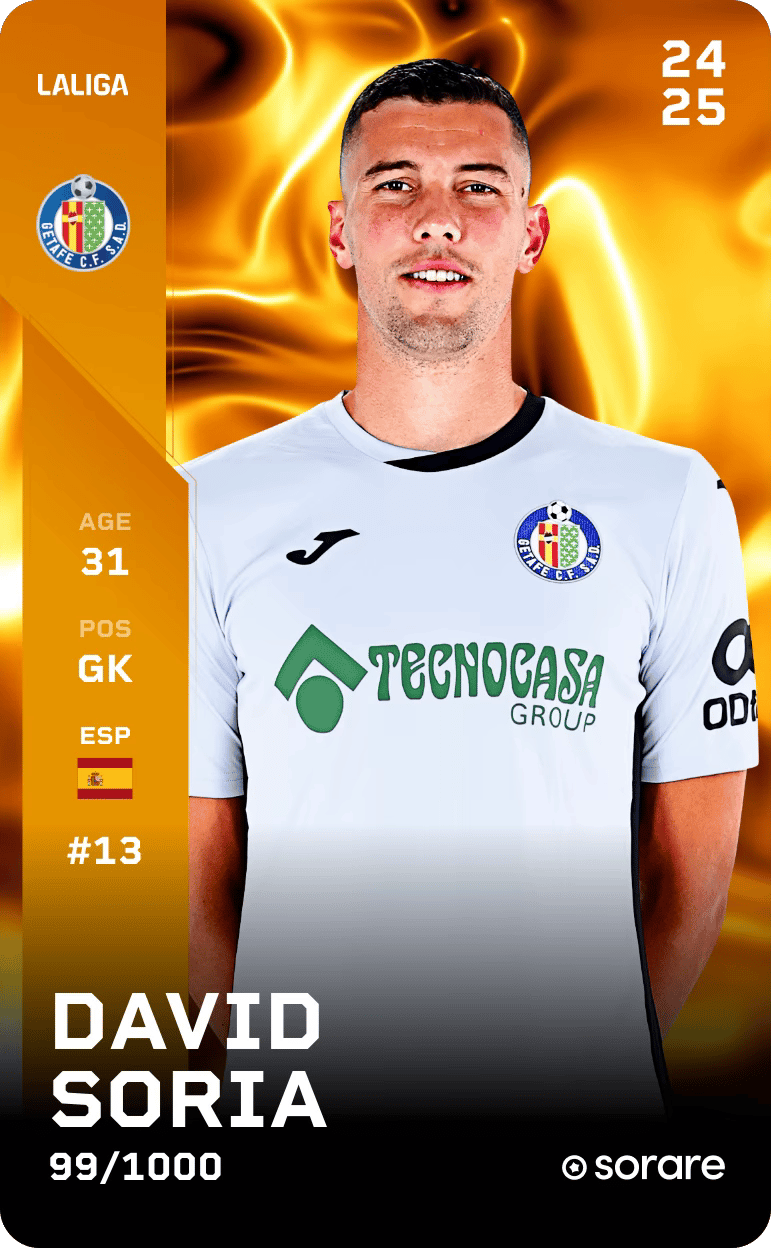 David Soria 2024-25 • Limited 99/1000