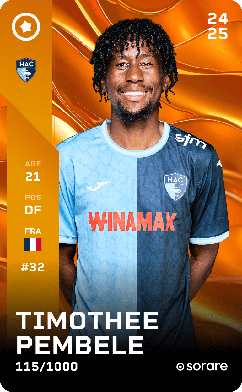 Timothee Pembele 2024-25 • Limited 115/1000