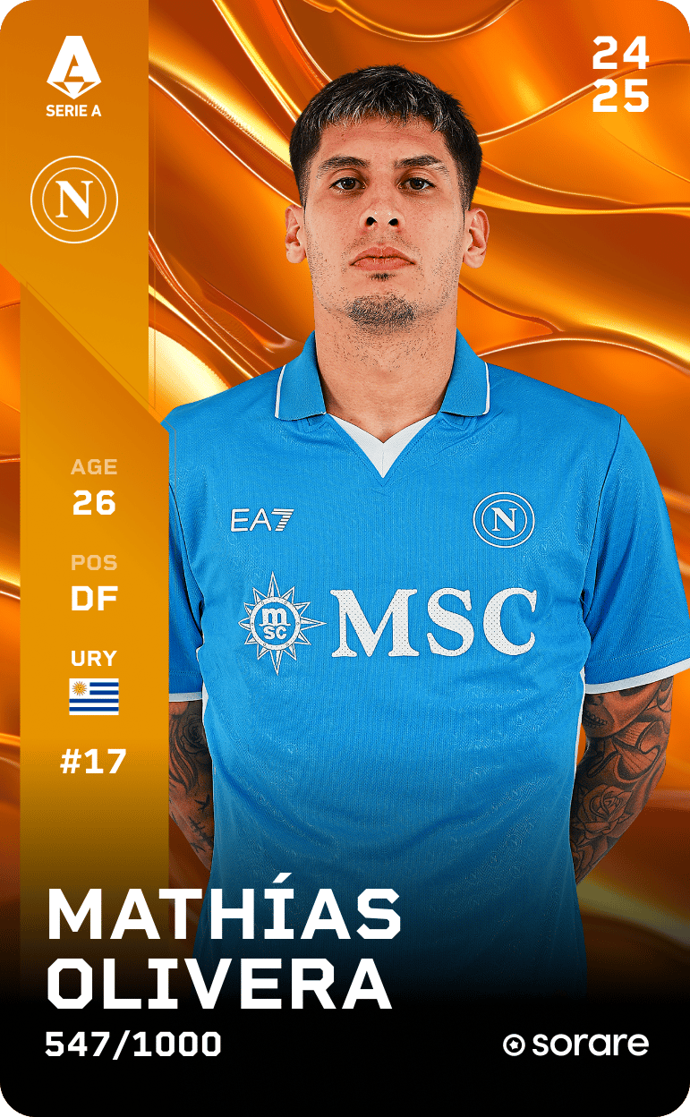 Mathías Olivera 2024-25 • Limited 547/1000