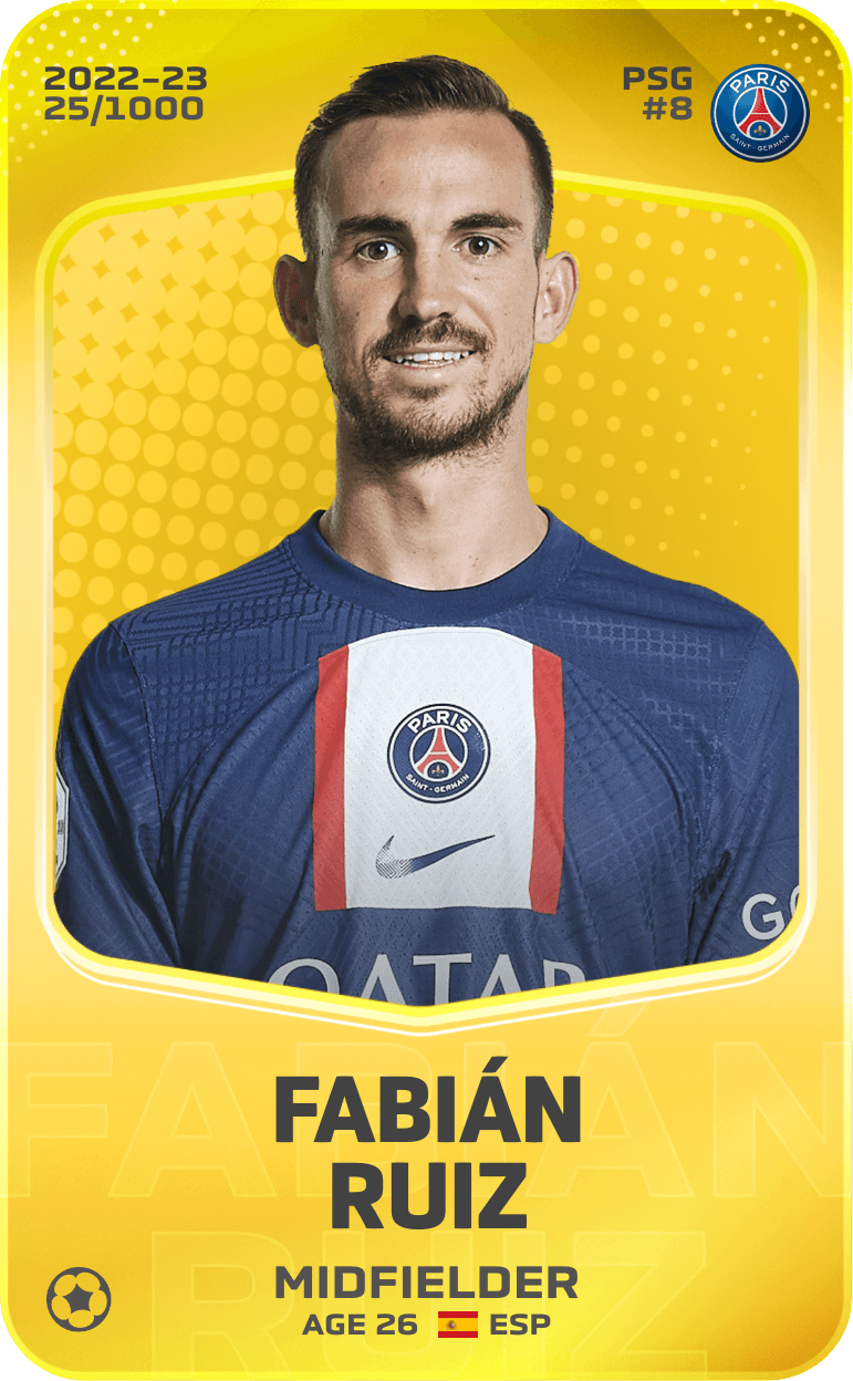 Fabián Ruiz 2022-23 • Limited 25/1000