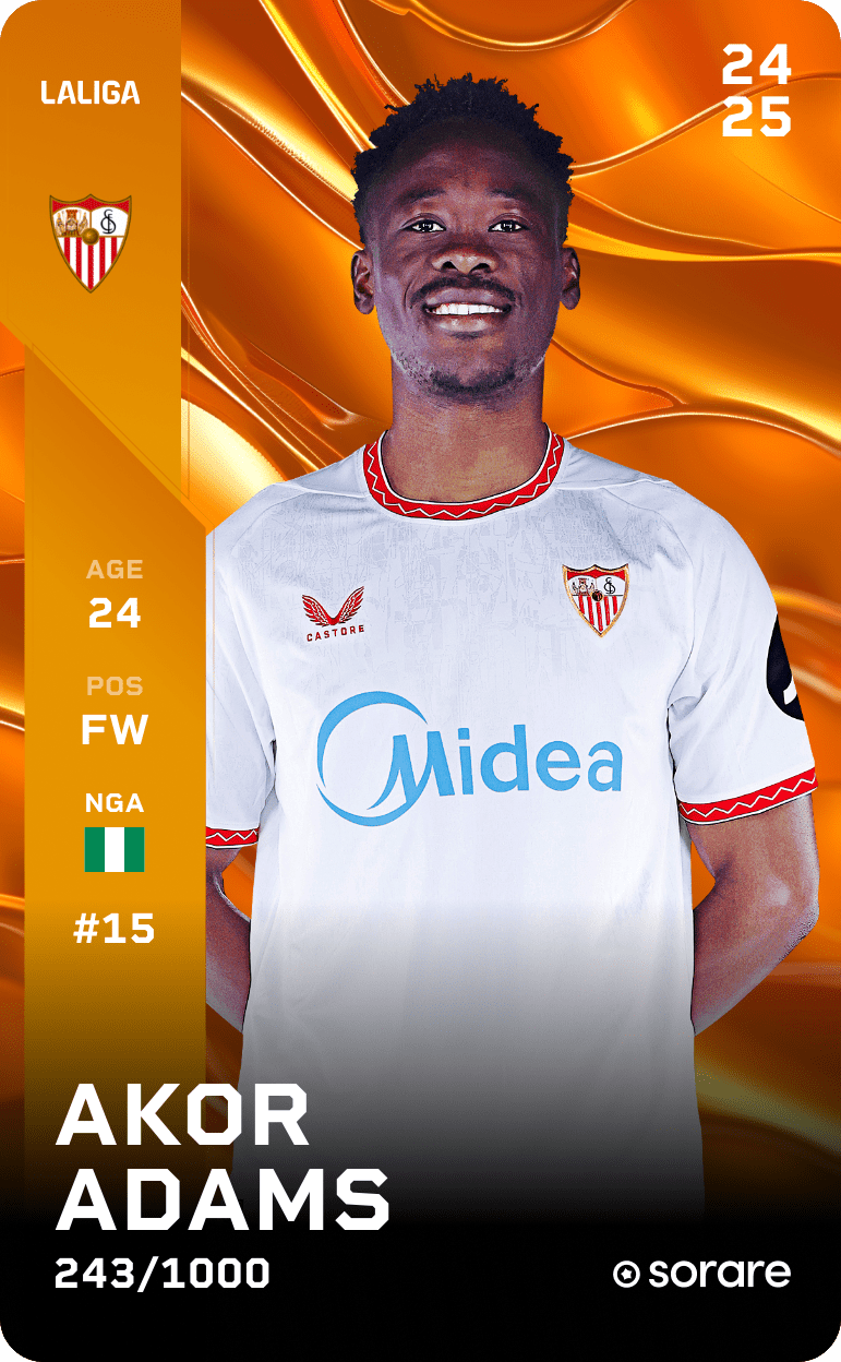 Akor Adams 2024-25 • Limited 243/1000
