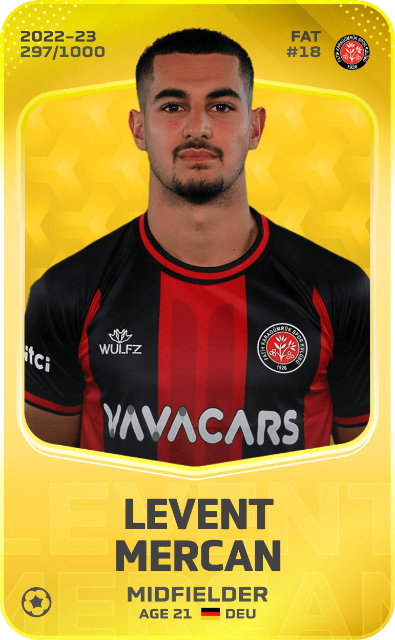 Levent Mercan 2022-23 • Limited 297/1000
