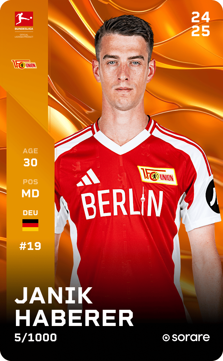 Janik Haberer 2024-25 • Limited 5/1000