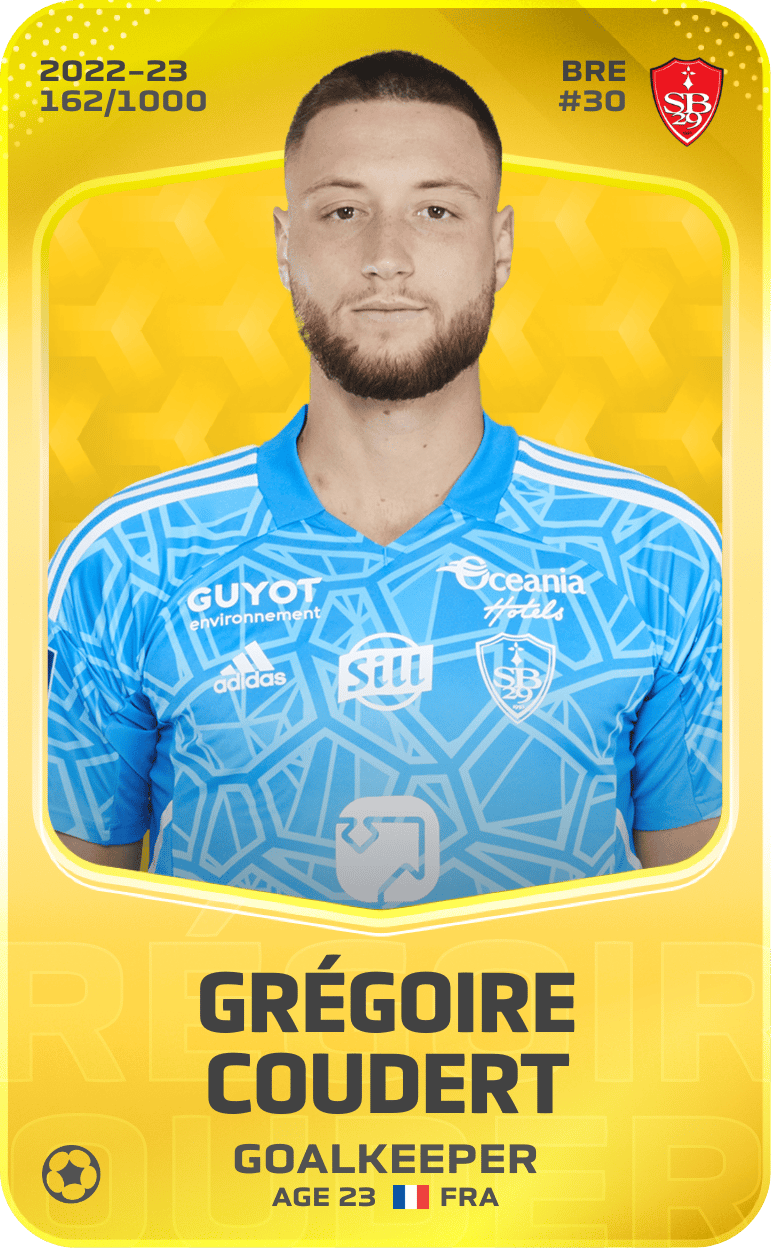 Grégoire Coudert 2022-23 • Limited 162/1000