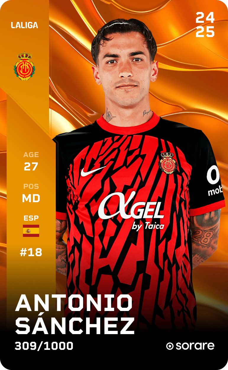 Antonio Sánchez 2024-25 • Limited 309/1000