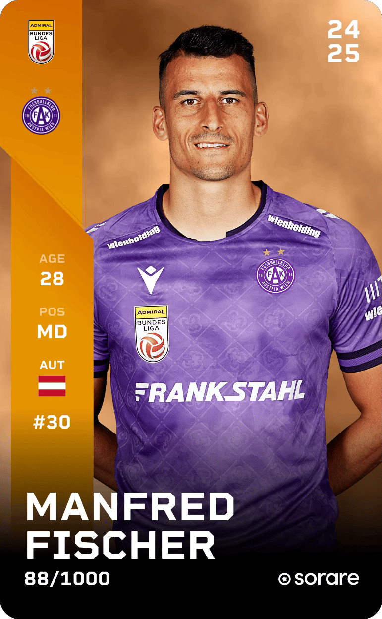 Manfred Fischer 2024-25 • Limited 88/1000