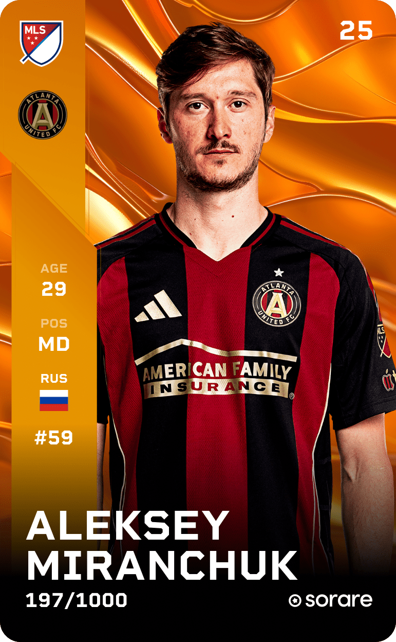 Aleksey Miranchuk 2025-26 • Limited 197/1000