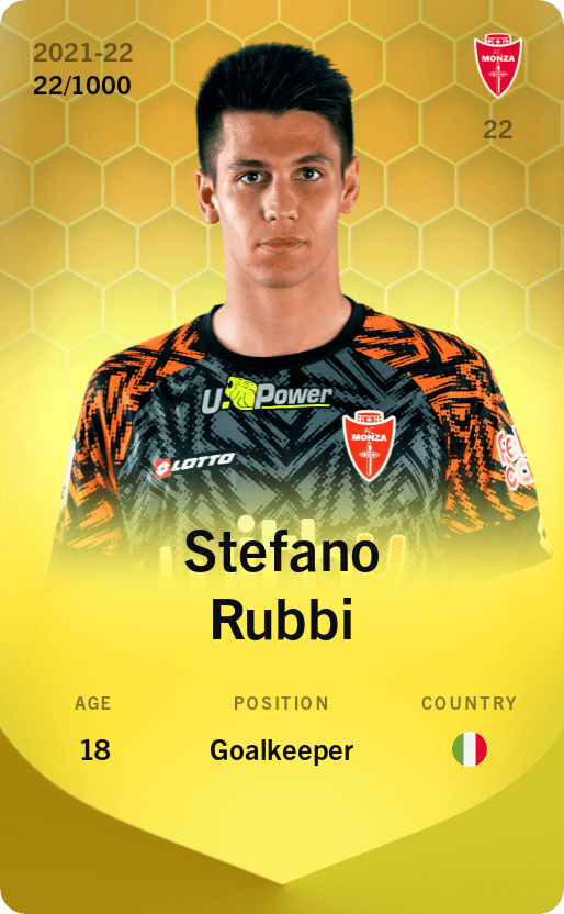 Stefano Rubbi 2021-22 • Limited 22/1000