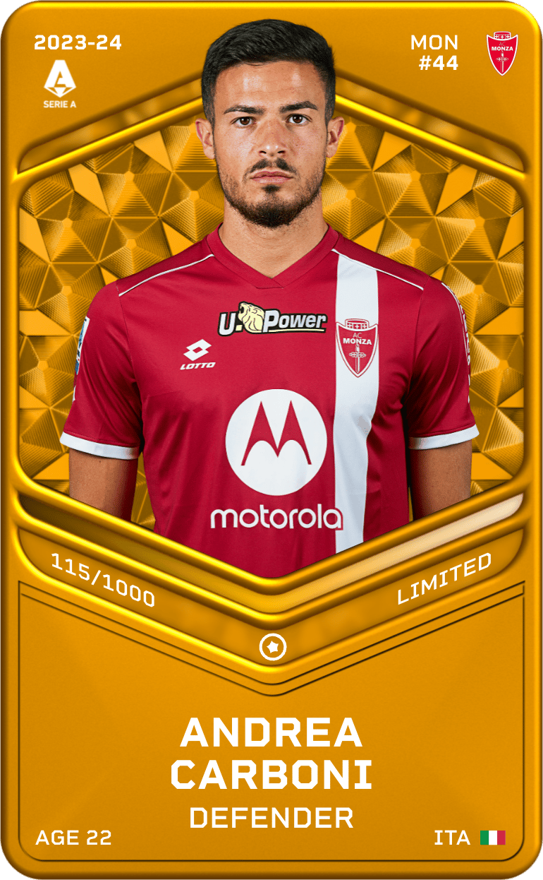 Andrea Carboni 2023-24 • Limited 115/1000