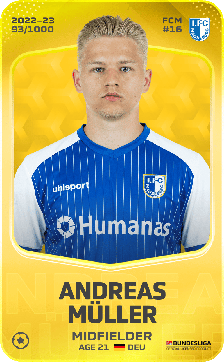 Andreas Müller 2022-23 • Limited 93/1000